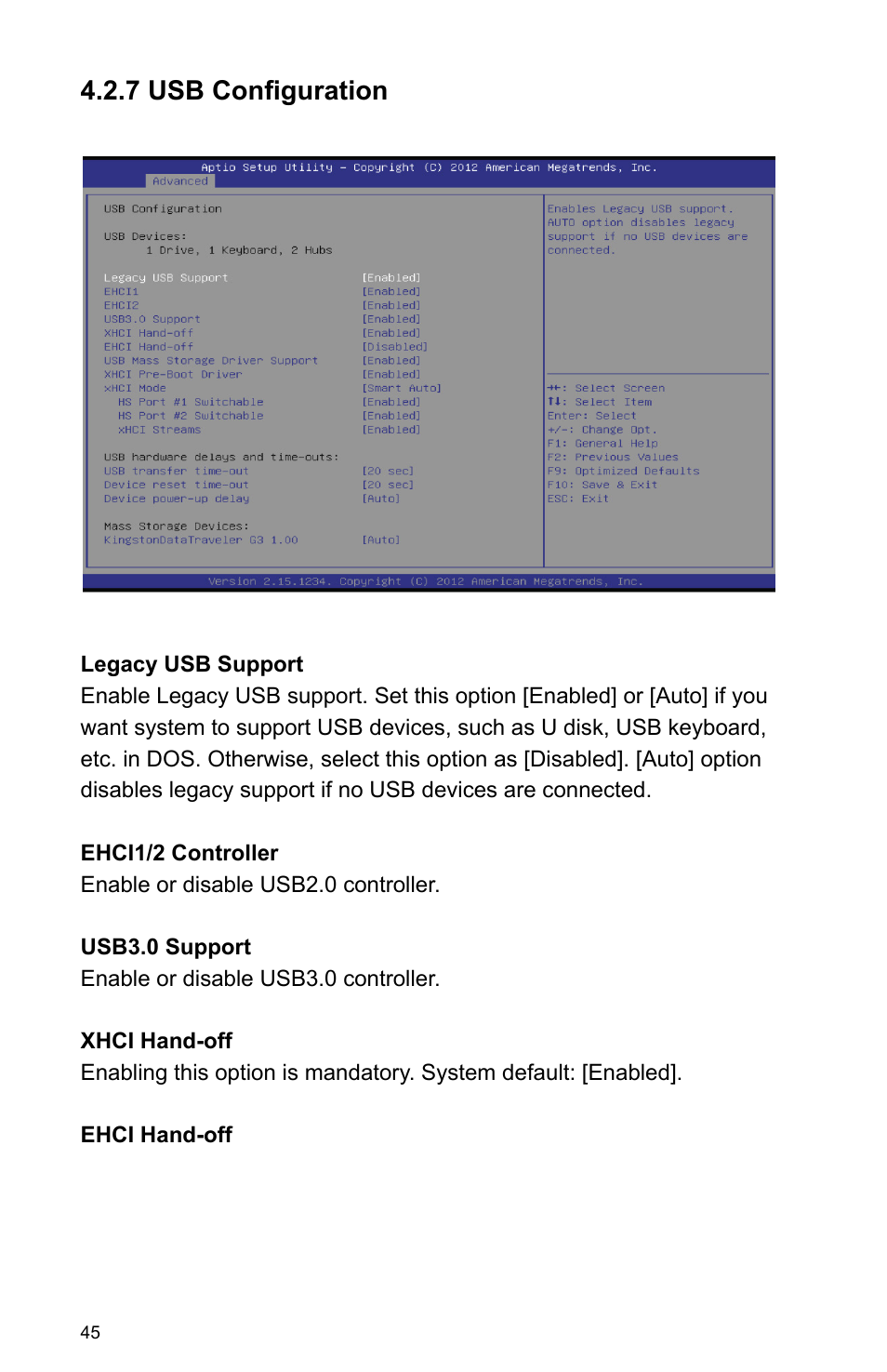 7 usb configuration | Habey PRO-6820 User Manual | Page 50 / 66