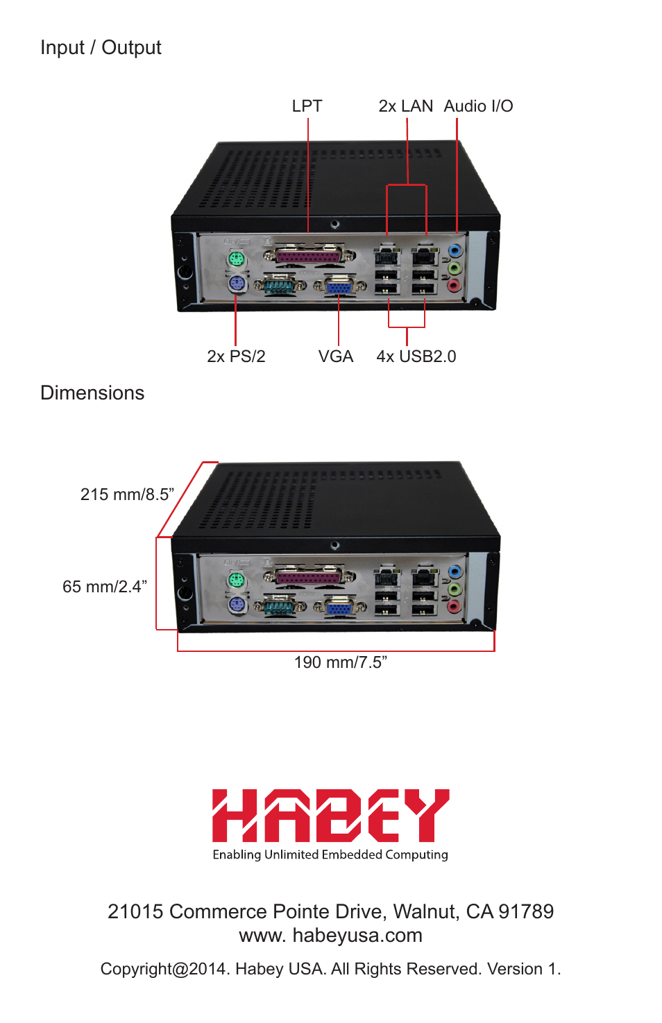 Habey EPC-6668 User Manual | Page 3 / 3