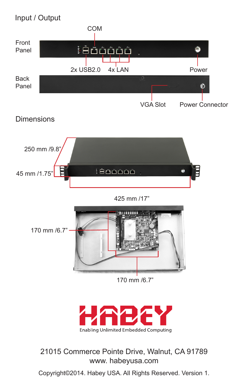 Habey FW-1044 User Manual | Page 4 / 4