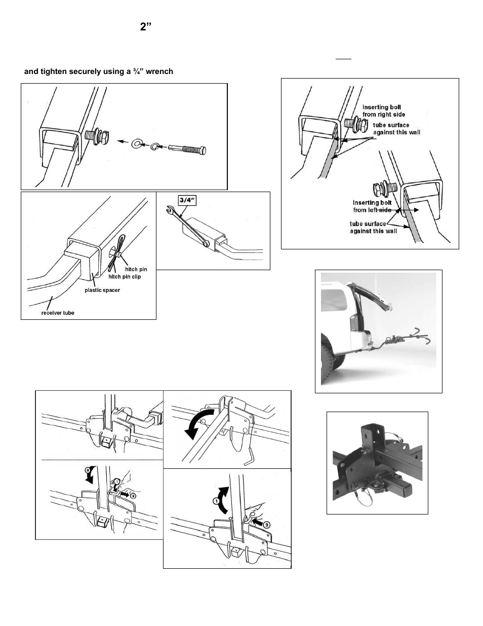 Hollywood Racks HR1000 SportRider 2 bike User Manual | Page 4 / 9