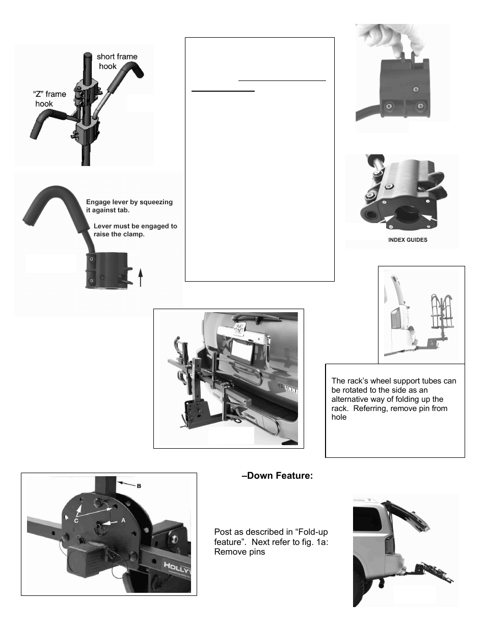 Hollywood Racks HR1450R SportRider SE 2 Recumbent User Manual | Page 4 / 6