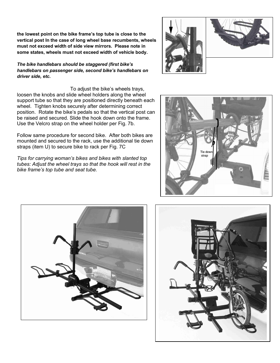 Hollywood Racks HR1450R SportRider SE 2 Recumbent User Manual | Page 5 / 6