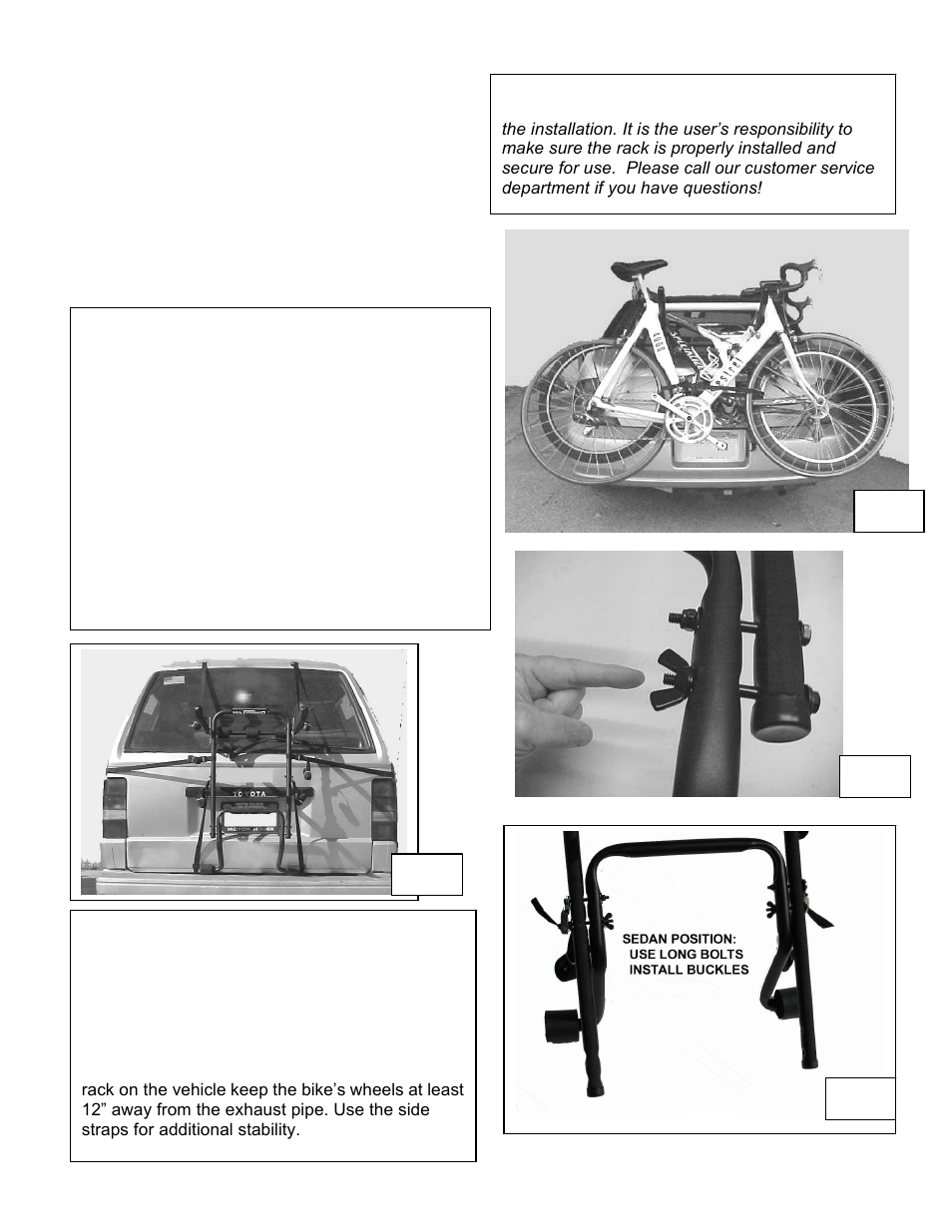 Hollywood Racks F4 User Manual | Page 3 / 6