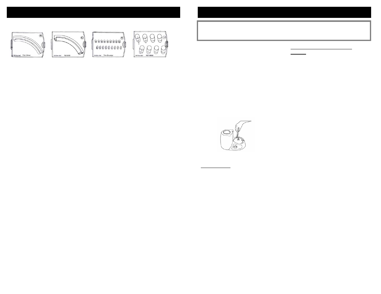 Operating instructions, Cleaning & maintenance | Bravetti QUAD BLADE FOOD PROCESSOR BP101H3 User Manual | Page 5 / 6