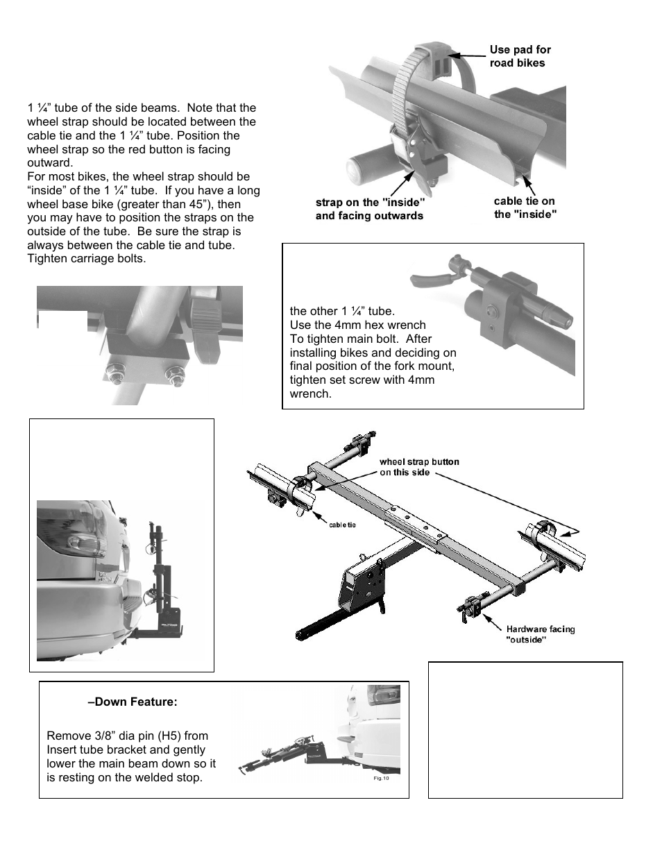 Hollywood Racks HR575 Prorider User Manual | Page 3 / 4