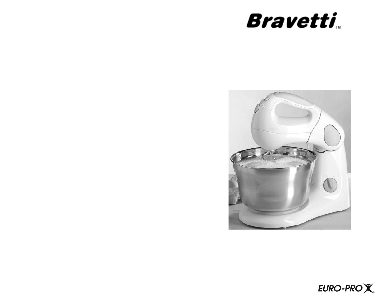 Bravetti EP586HB User Manual | 5 pages