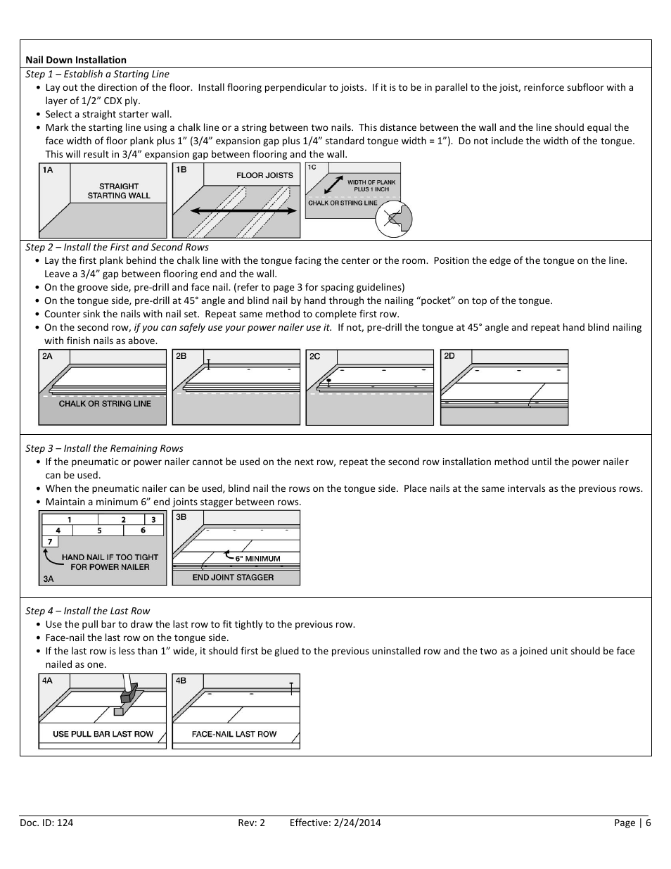 Home Legend Solid T&G User Manual | Page 6 / 11