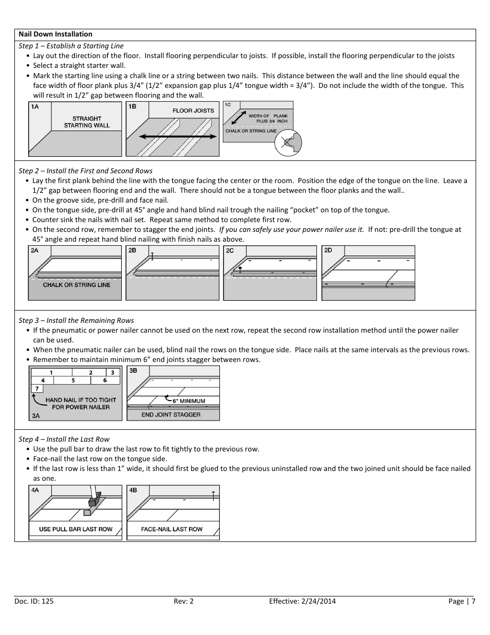Home Legend Engineered Ply T&G User Manual | Page 7 / 12