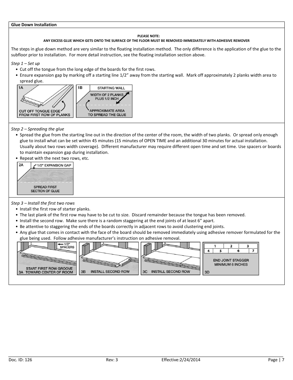 Home Legend Engineered HDF Click User Manual | Page 7 / 11
