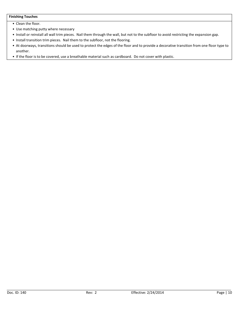 Home Legend Engineered Ply T&G User Manual | Page 10 / 13
