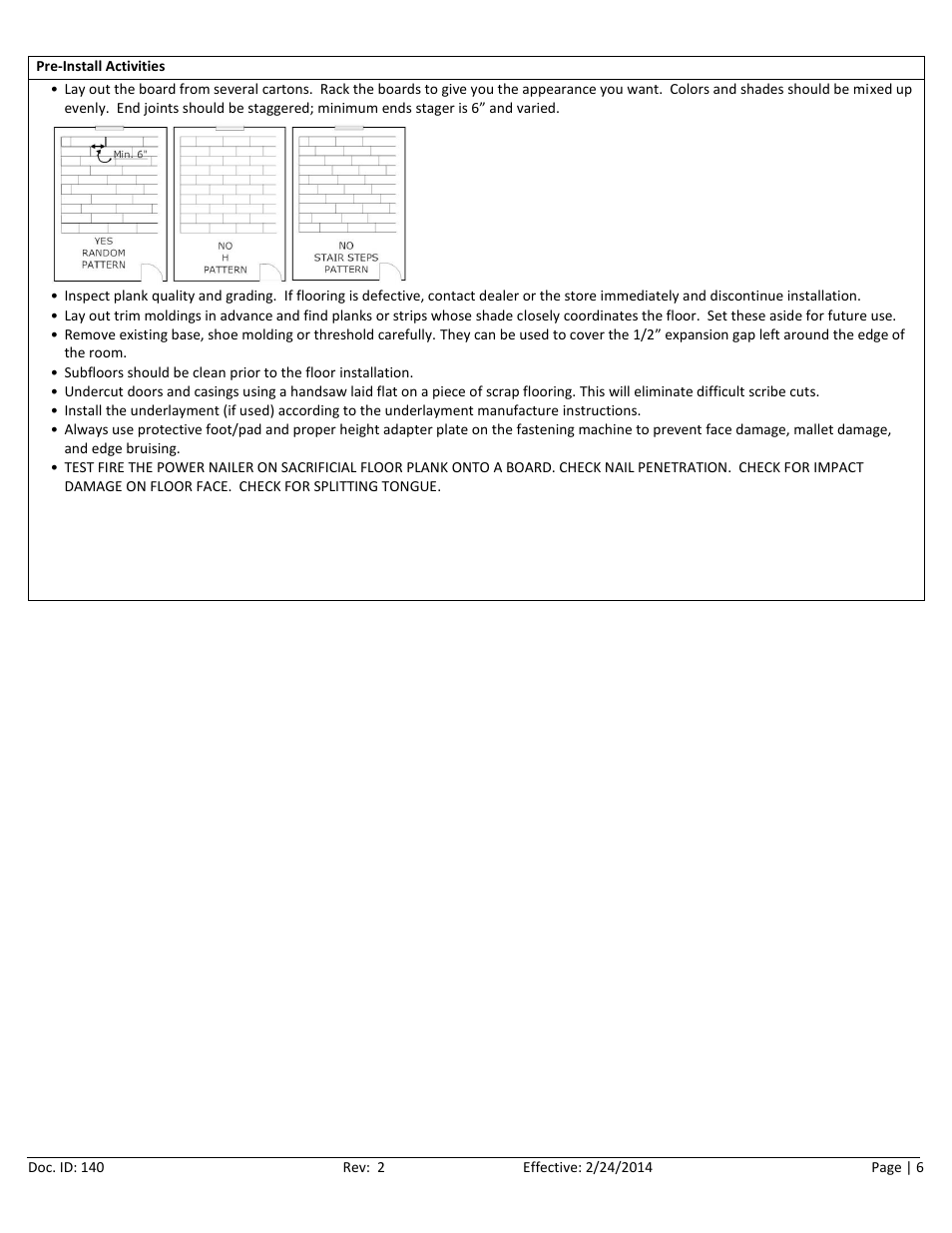 Home Legend Engineered Ply T&G User Manual | Page 6 / 13
