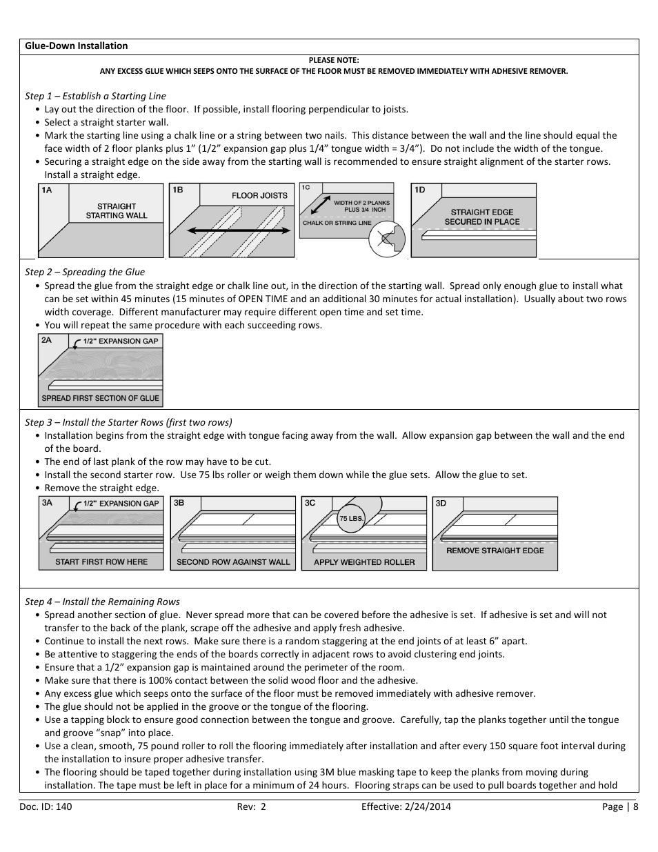 Home Legend Engineered Ply T&G User Manual | Page 8 / 13
