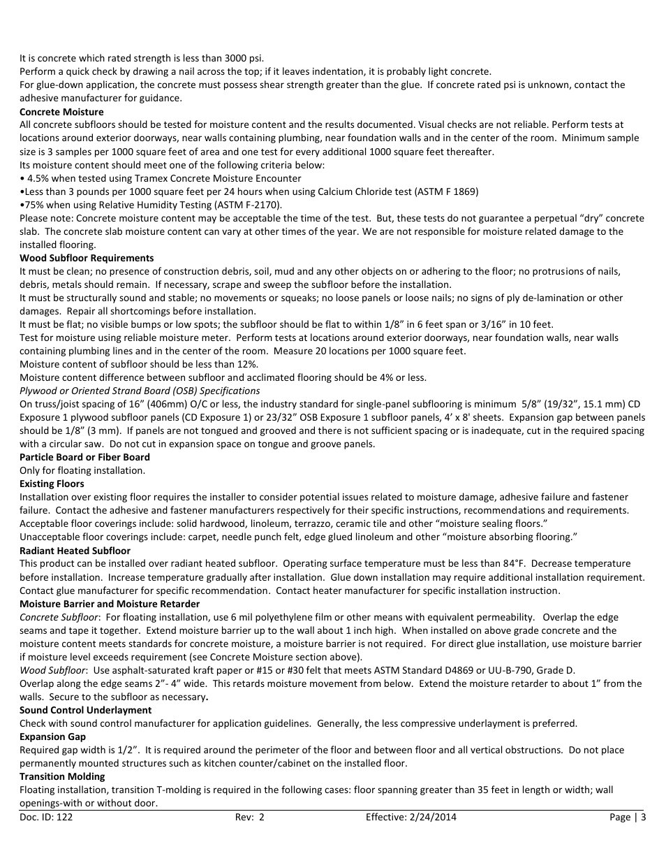 Home Legend Engineered Ply Click User Manual | Page 3 / 11