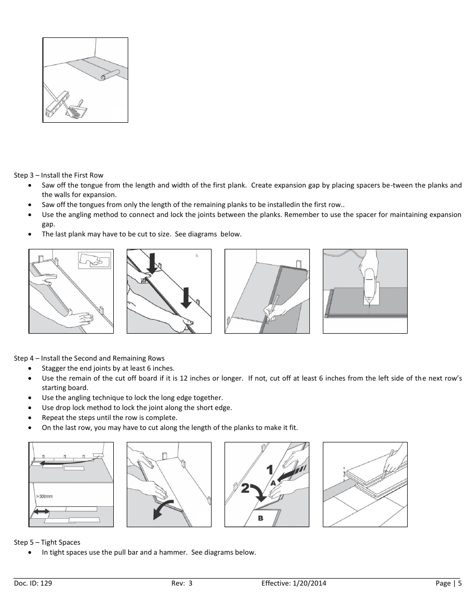 Home Legend Valinge User Manual | Page 5 / 10