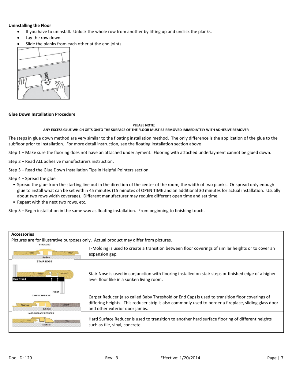 Home Legend Valinge User Manual | Page 7 / 10