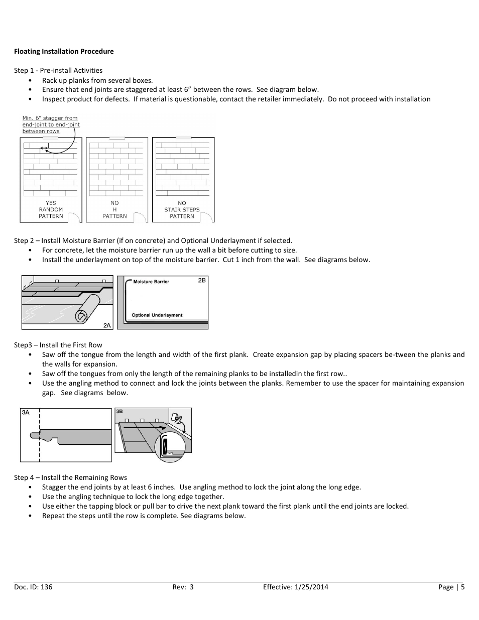 Home Legend Cork User Manual | Page 5 / 10