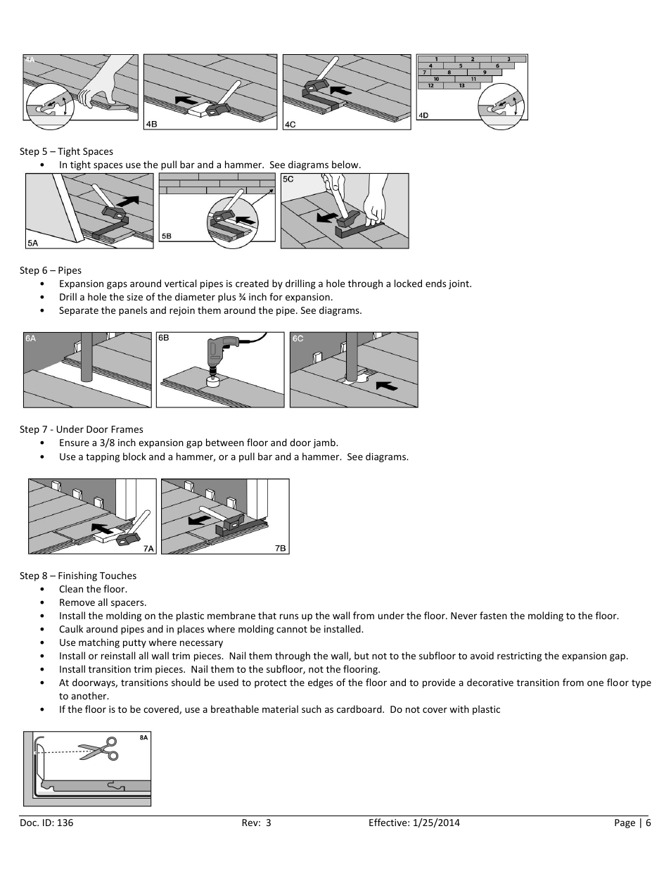 Home Legend Cork User Manual | Page 6 / 10