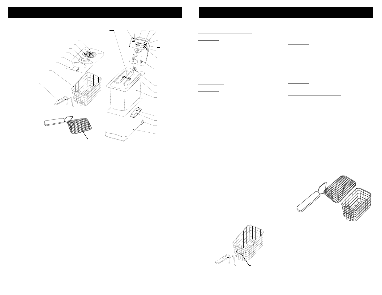 Slide number 3, Technical specifications, Getting to know your deep fryer | Operating instructions | Bravetti PLATINUM PRO F1065D User Manual | Page 3 / 6