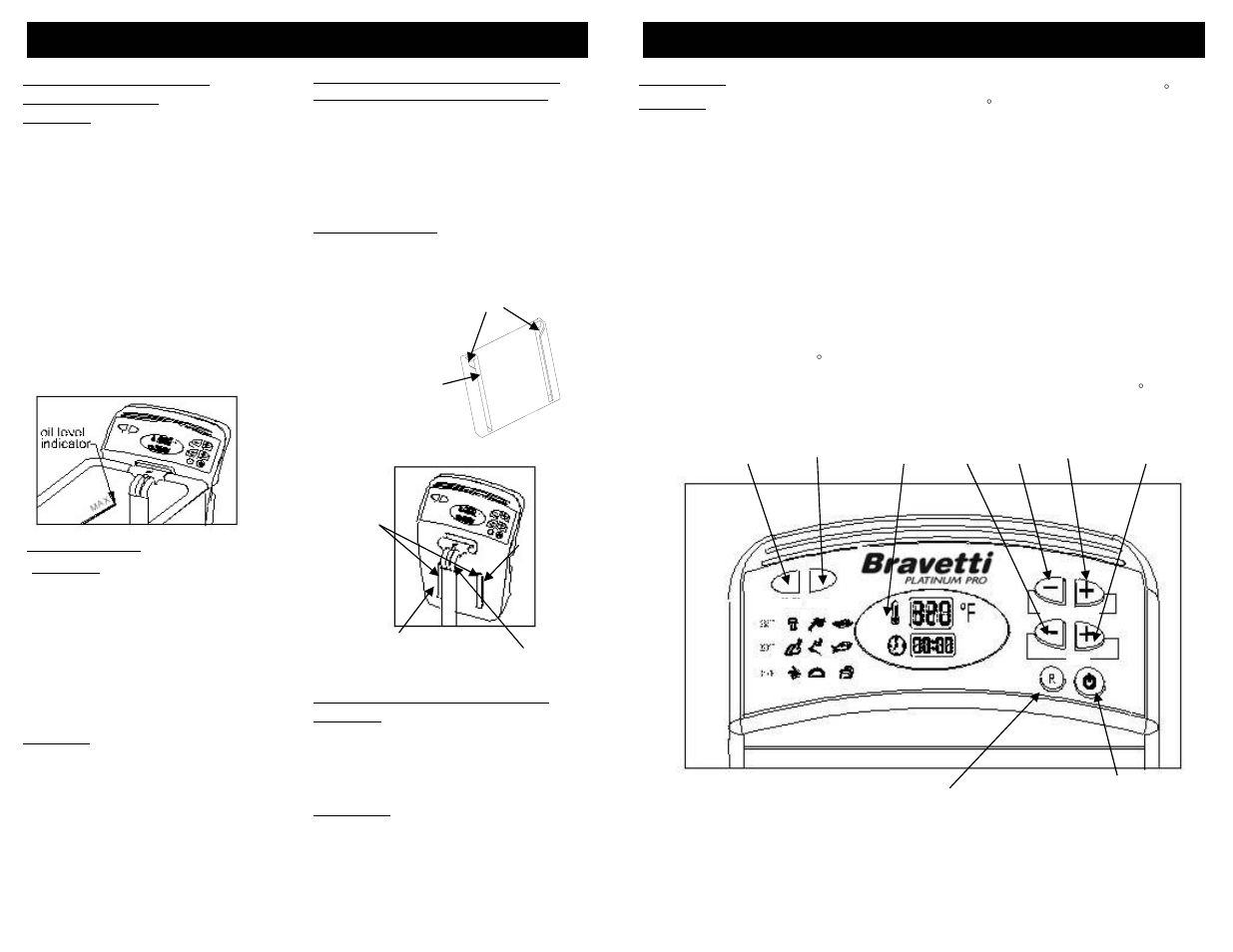Slide number 4, Operating instructions cont | Bravetti PLATINUM PRO F1065D User Manual | Page 4 / 6