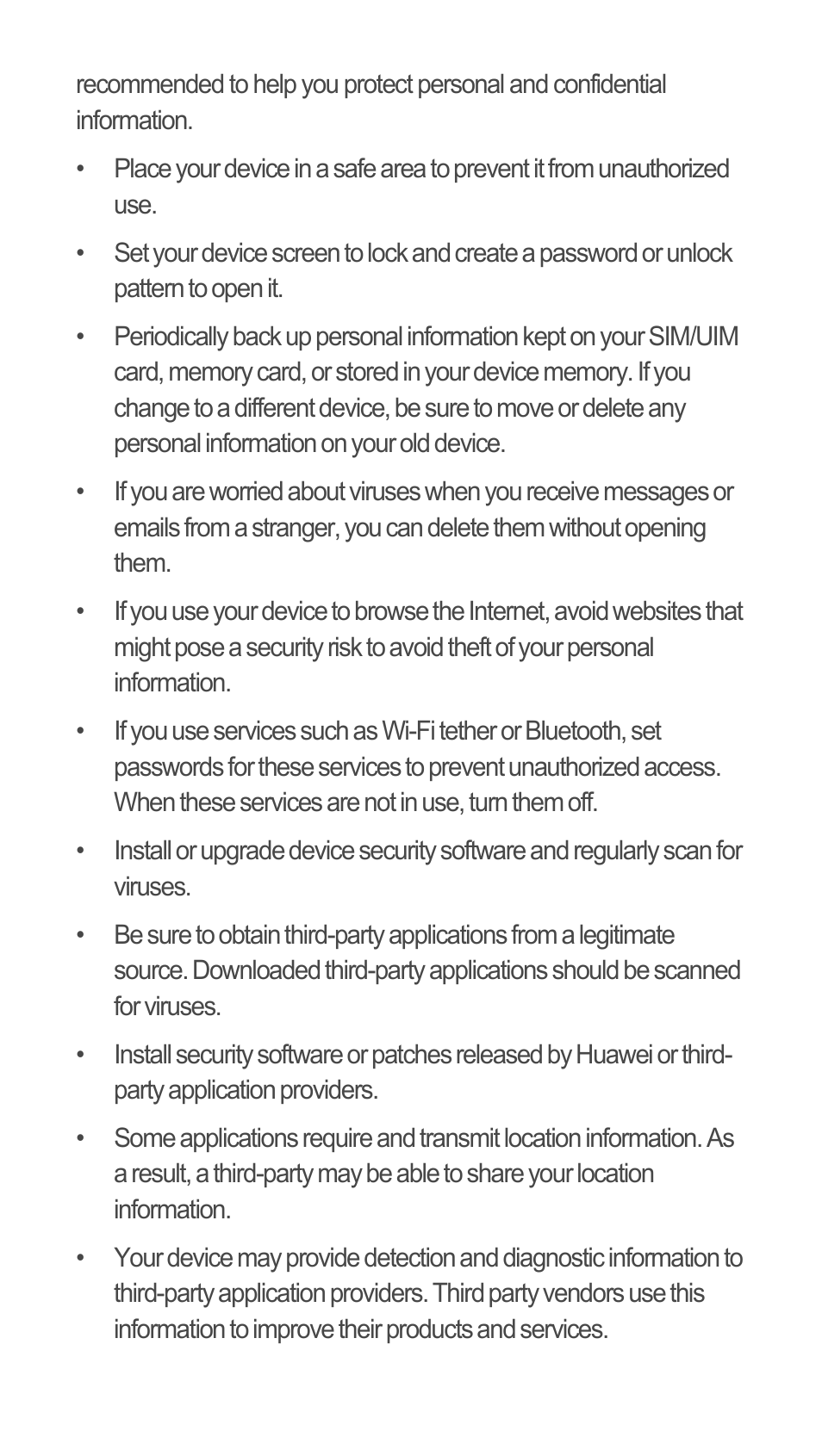 Huawei C8655 Quick Start User Manual | Page 24 / 28
