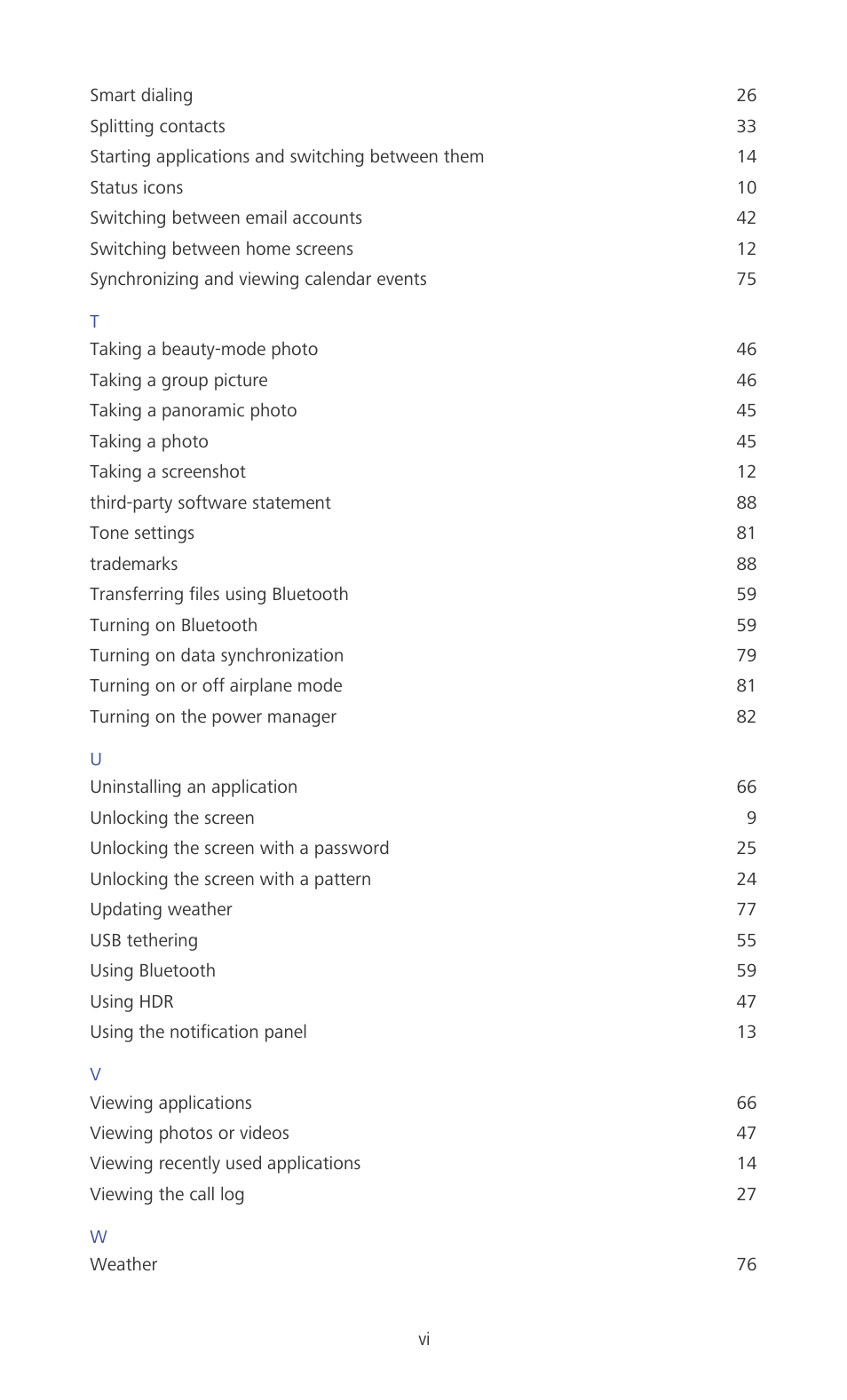 Huawei Ascend D2 User Manual | Page 101 / 103