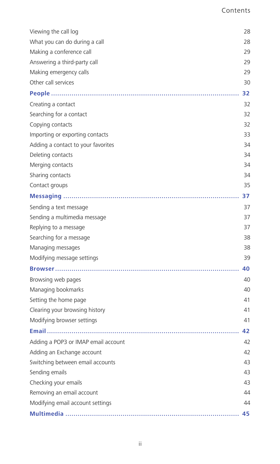Huawei Ascend P6 Quick Start User Manual | Page 3 / 107