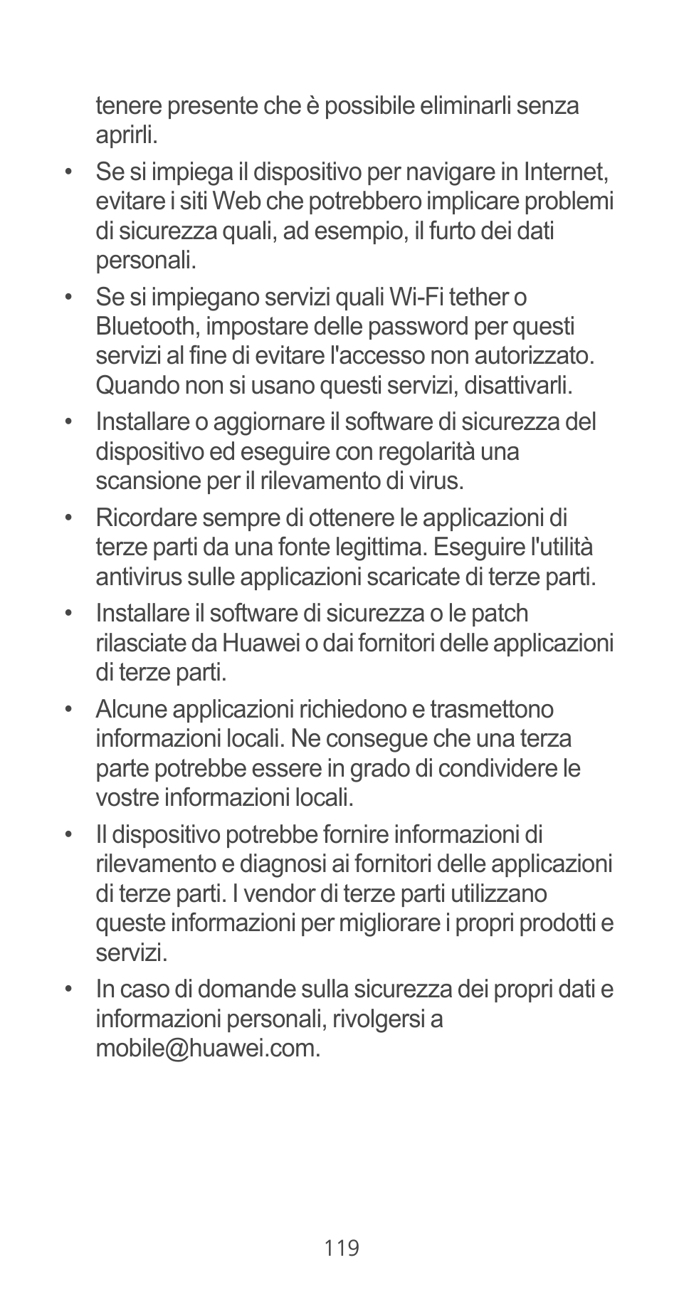 Huawei Ascend G525 User Manual | Page 119 / 168