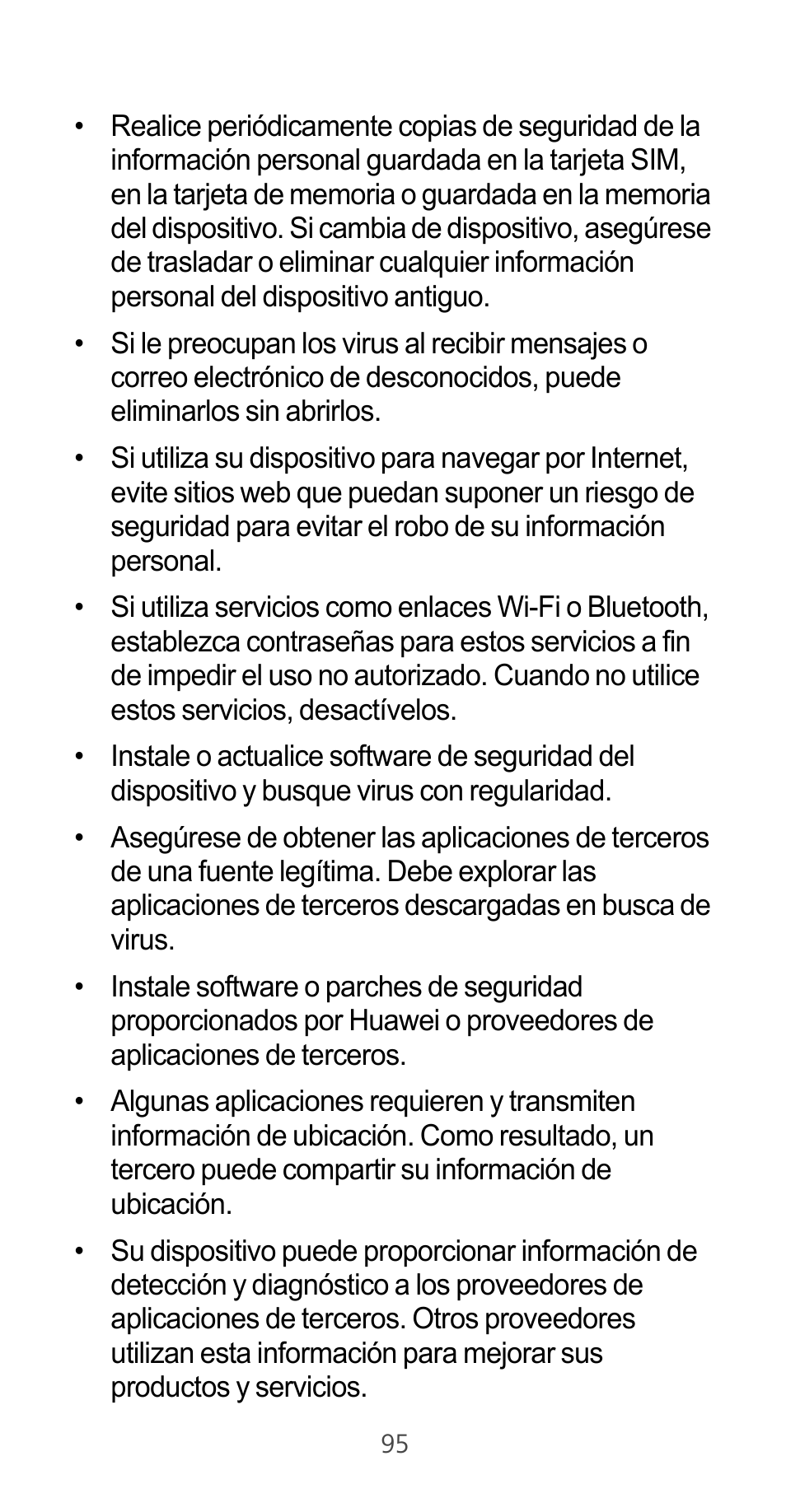 Huawei Ascend G525 User Manual | Page 95 / 168