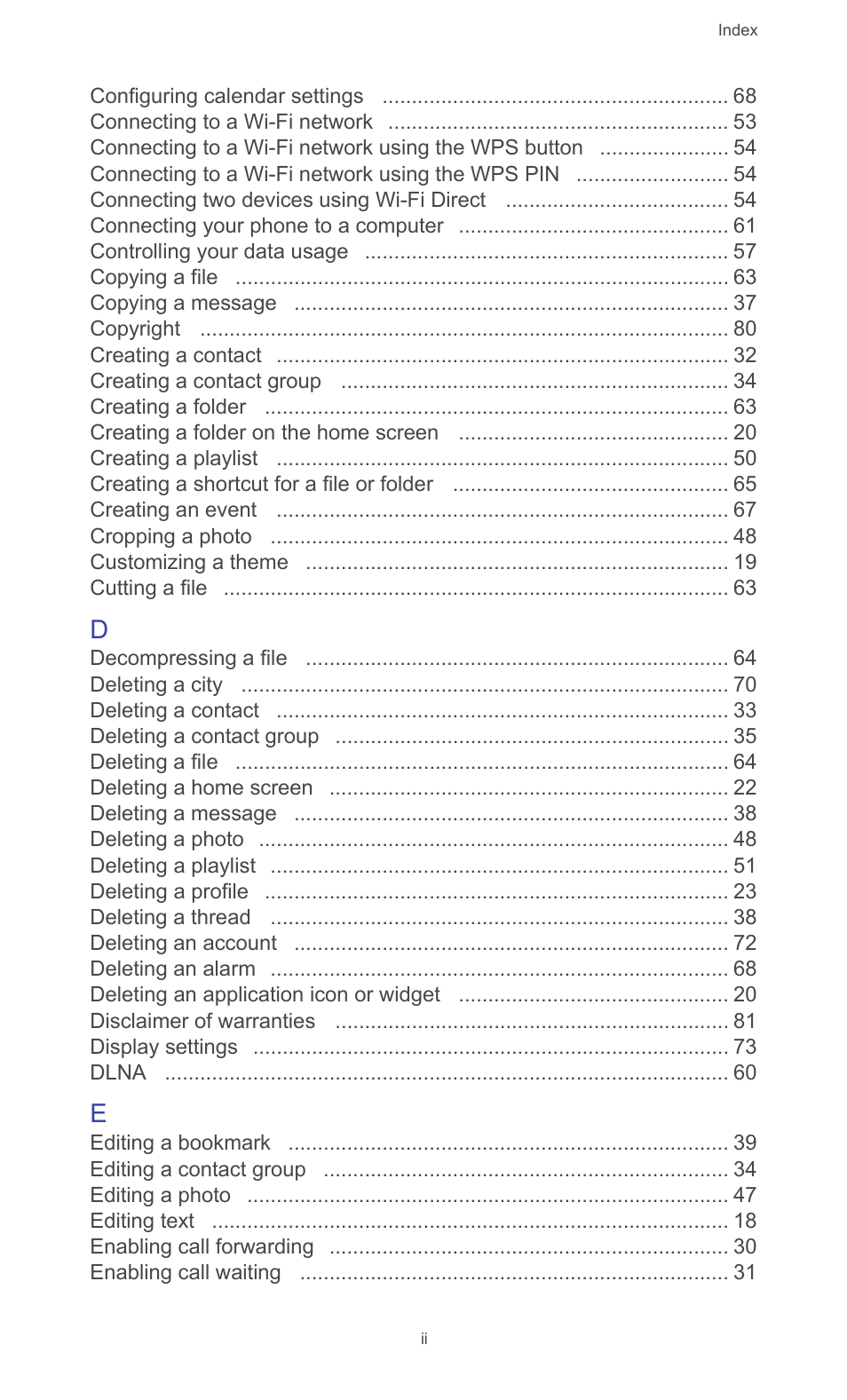 Huawei Ascend G610-U15 User Manual | Page 89 / 94