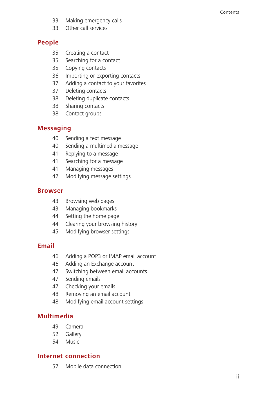 Huawei Ascend G630-U20 User Guide User Manual | Page 3 / 102