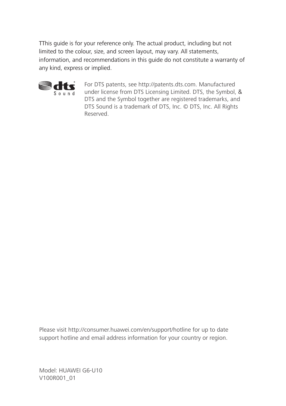 Privacy policy | Huawei Ascend G6-U10 User Manual | Page 59 / 59
