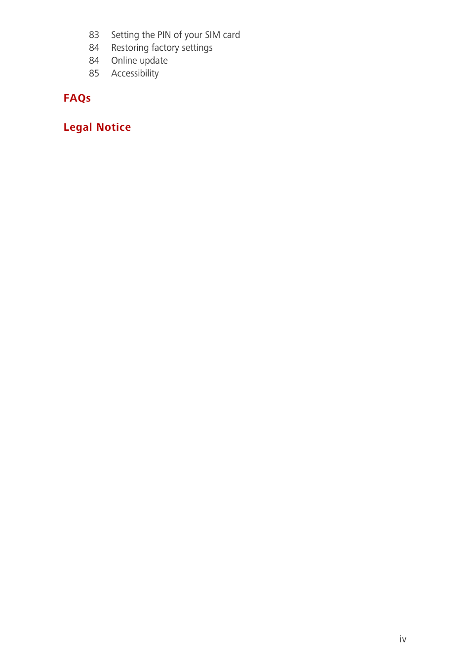 Huawei Ascend G700-U10 User Manual | Page 5 / 98