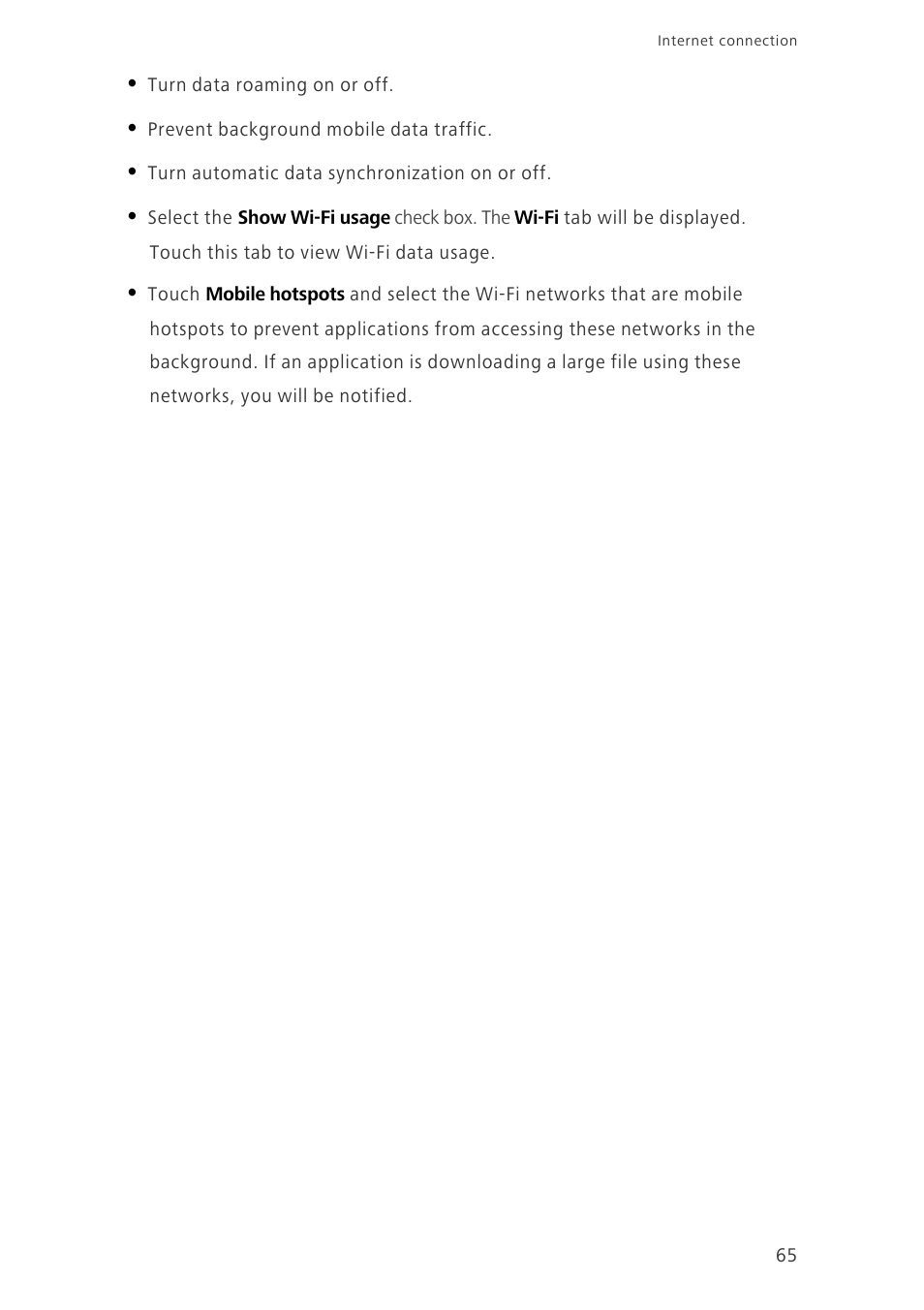 Huawei Ascend G700-U20 User Manual | Page 70 / 98