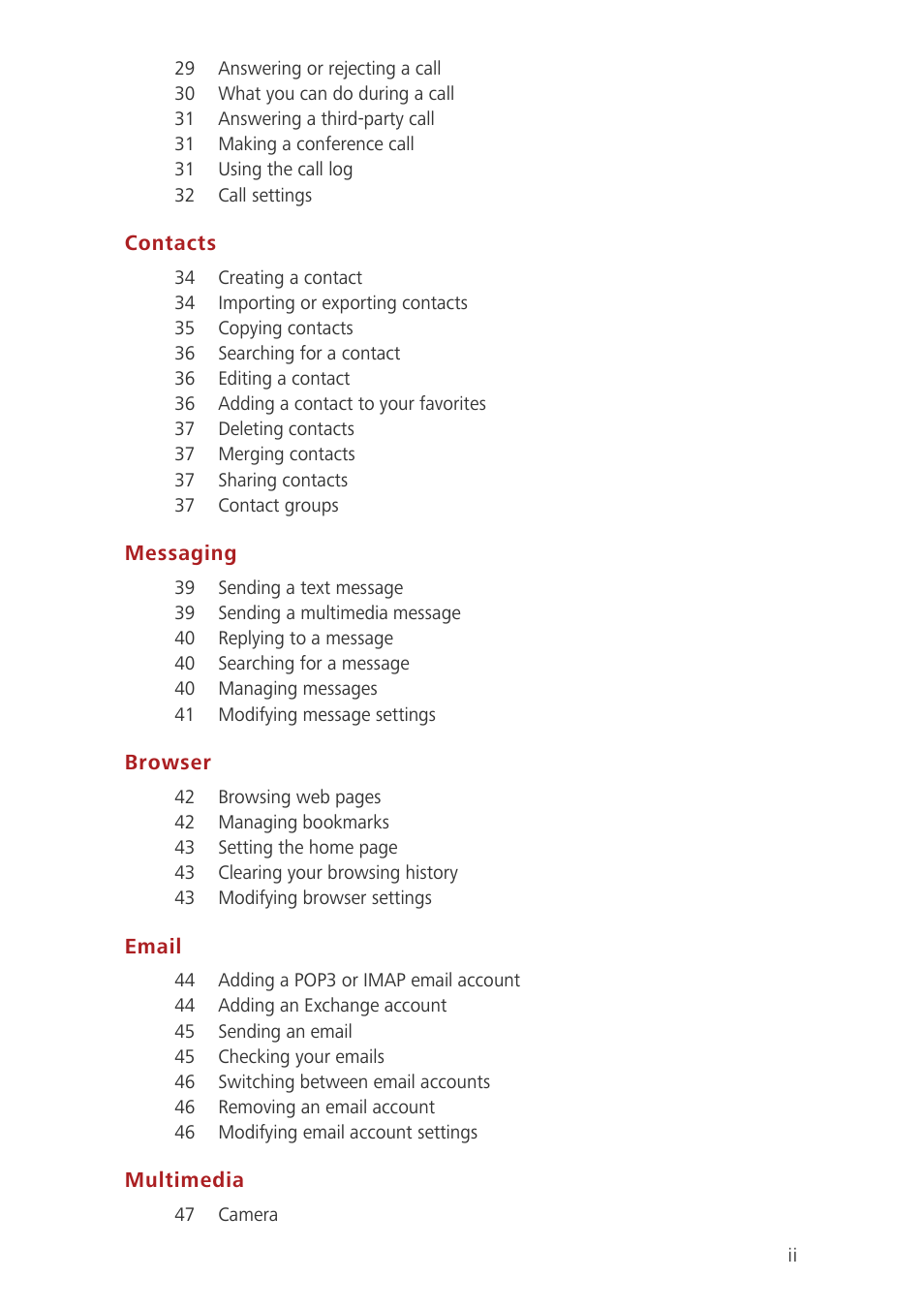 Huawei Ascend G730-U10 User Manual | Page 3 / 101