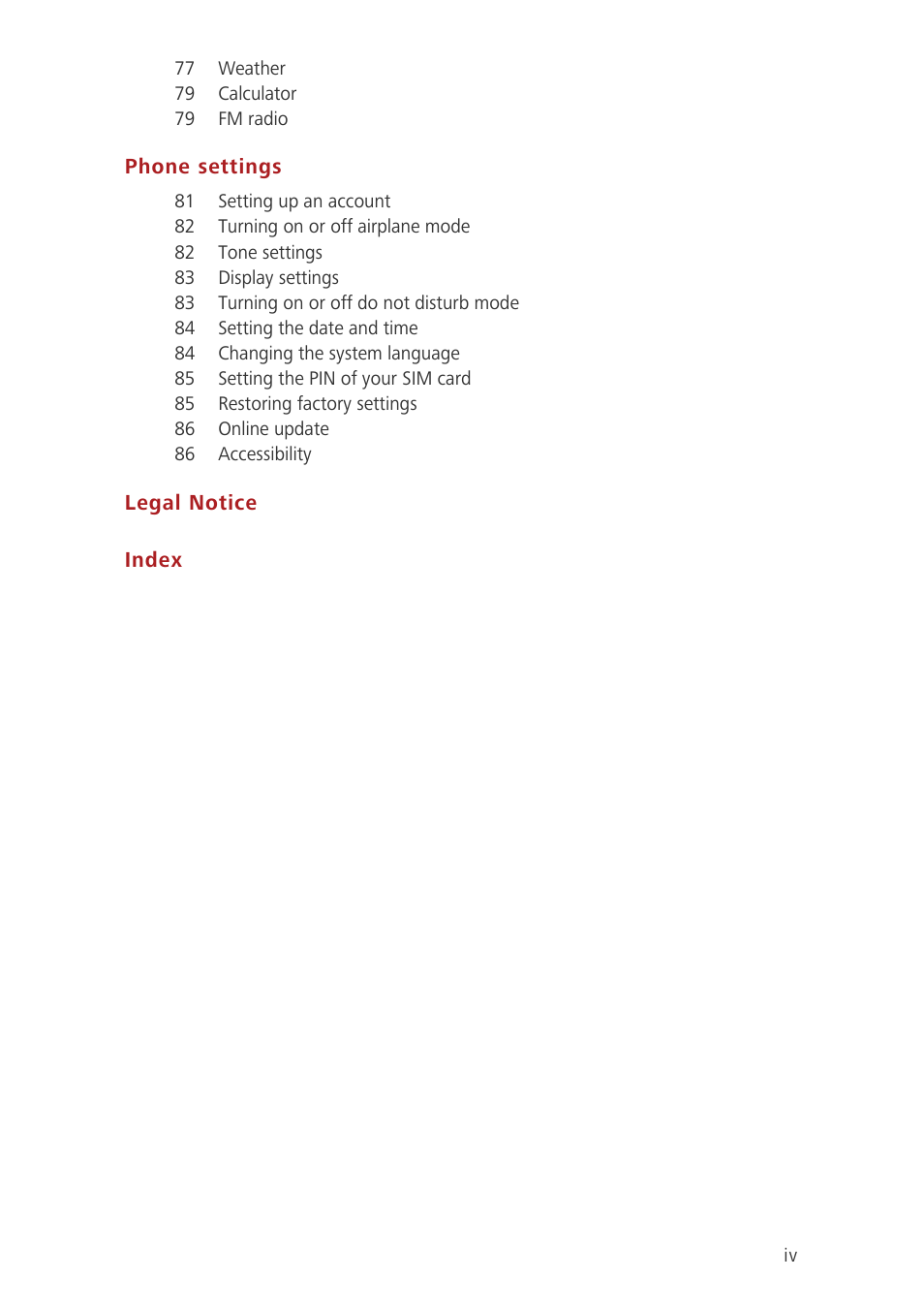 Huawei Ascend G730-U10 User Manual | Page 5 / 101