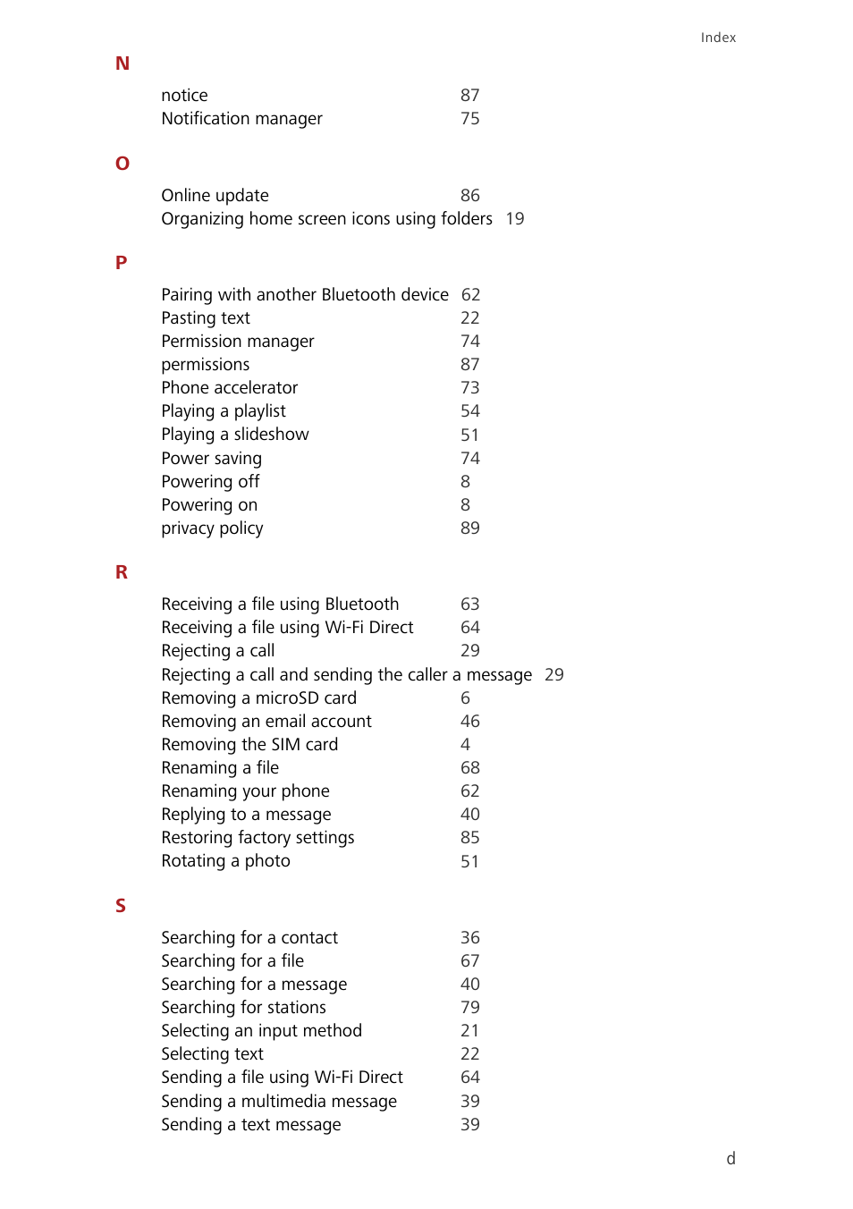Huawei Ascend G730-U27 User Manual | Page 98 / 101