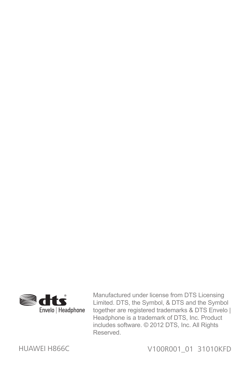 Huawei H866C User Manual | Page 2 / 70
