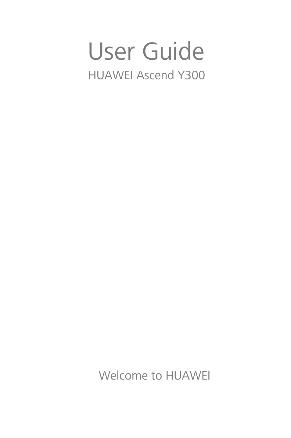 Huawei M881 User Guide User Manual | 69 pages