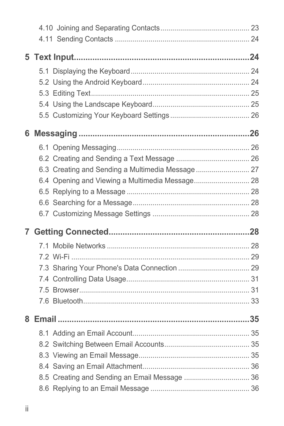 Huawei M881 User Guide User Manual | Page 3 / 69
