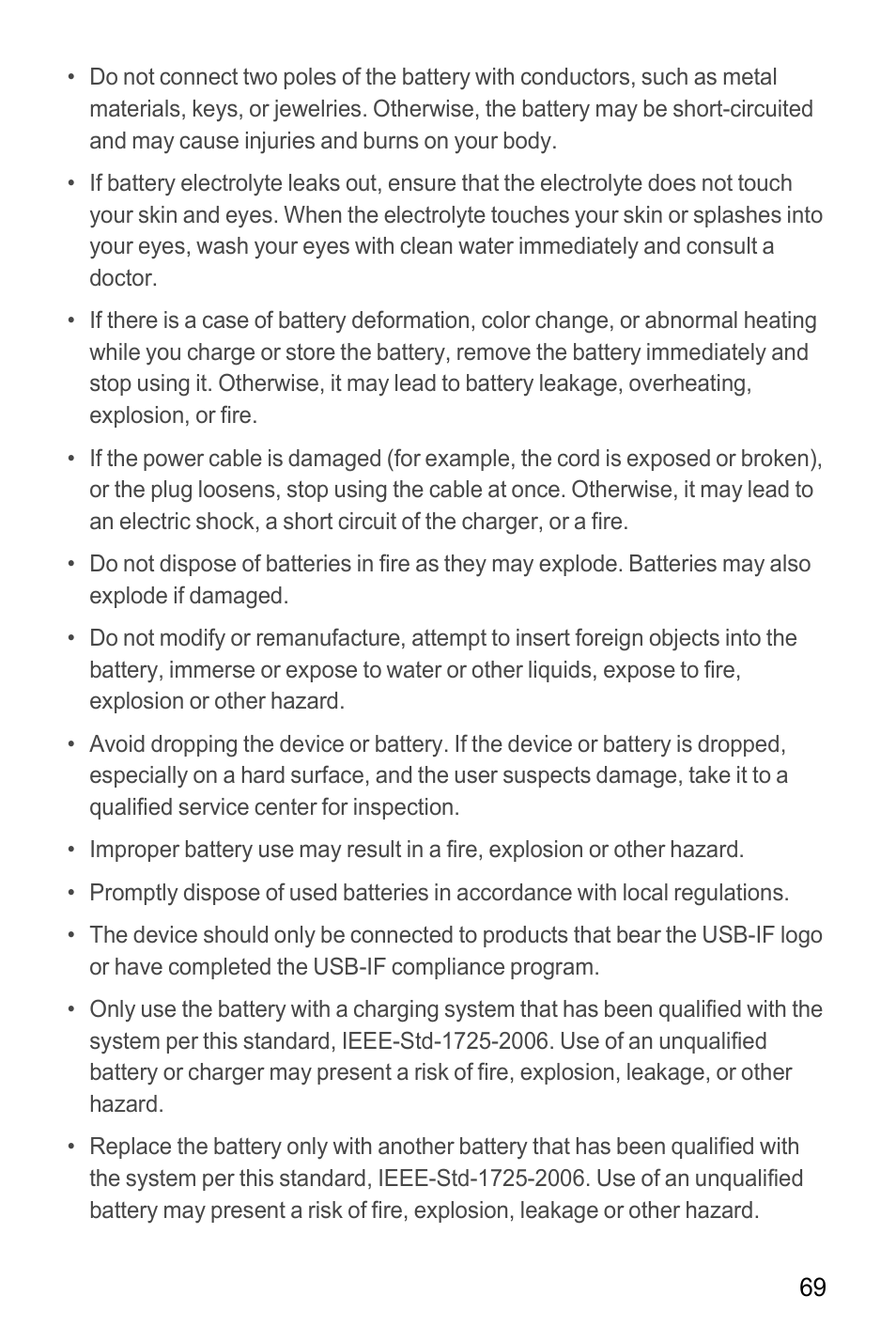 Huawei M865C User Manual | Page 74 / 80