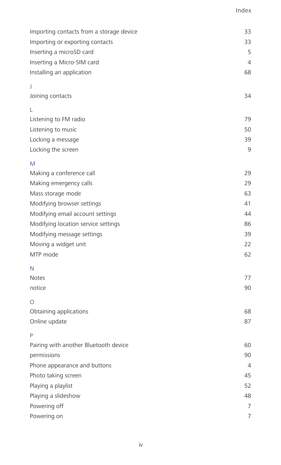 Huawei Ascend Mate MT1-U06 User Guide User Manual | Page 101 / 105