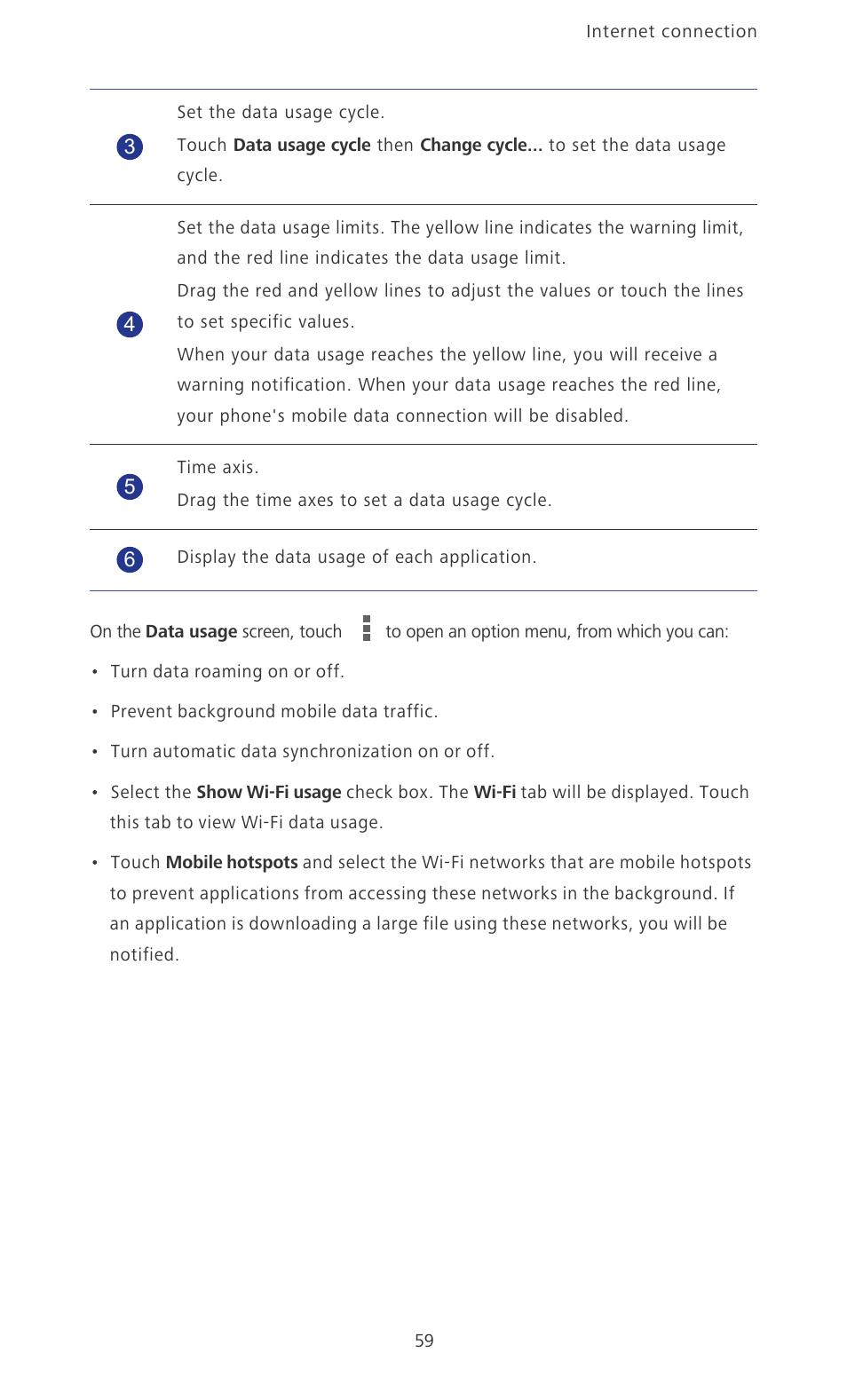 Huawei Ascend Mate MT1-U06 User Guide User Manual | Page 64 / 105