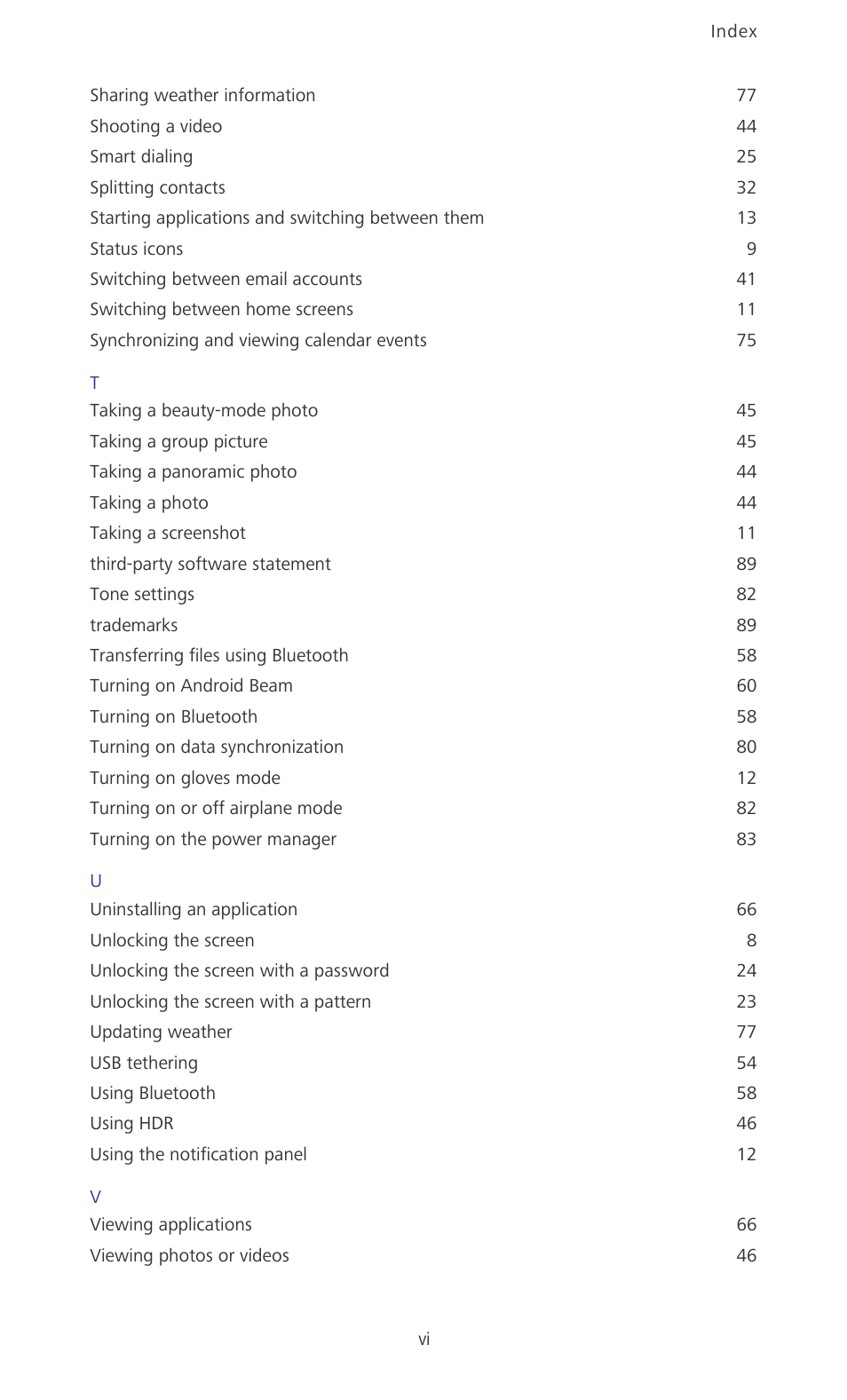 Huawei Ascend P2 P2-6011 User Manual | Page 102 / 104