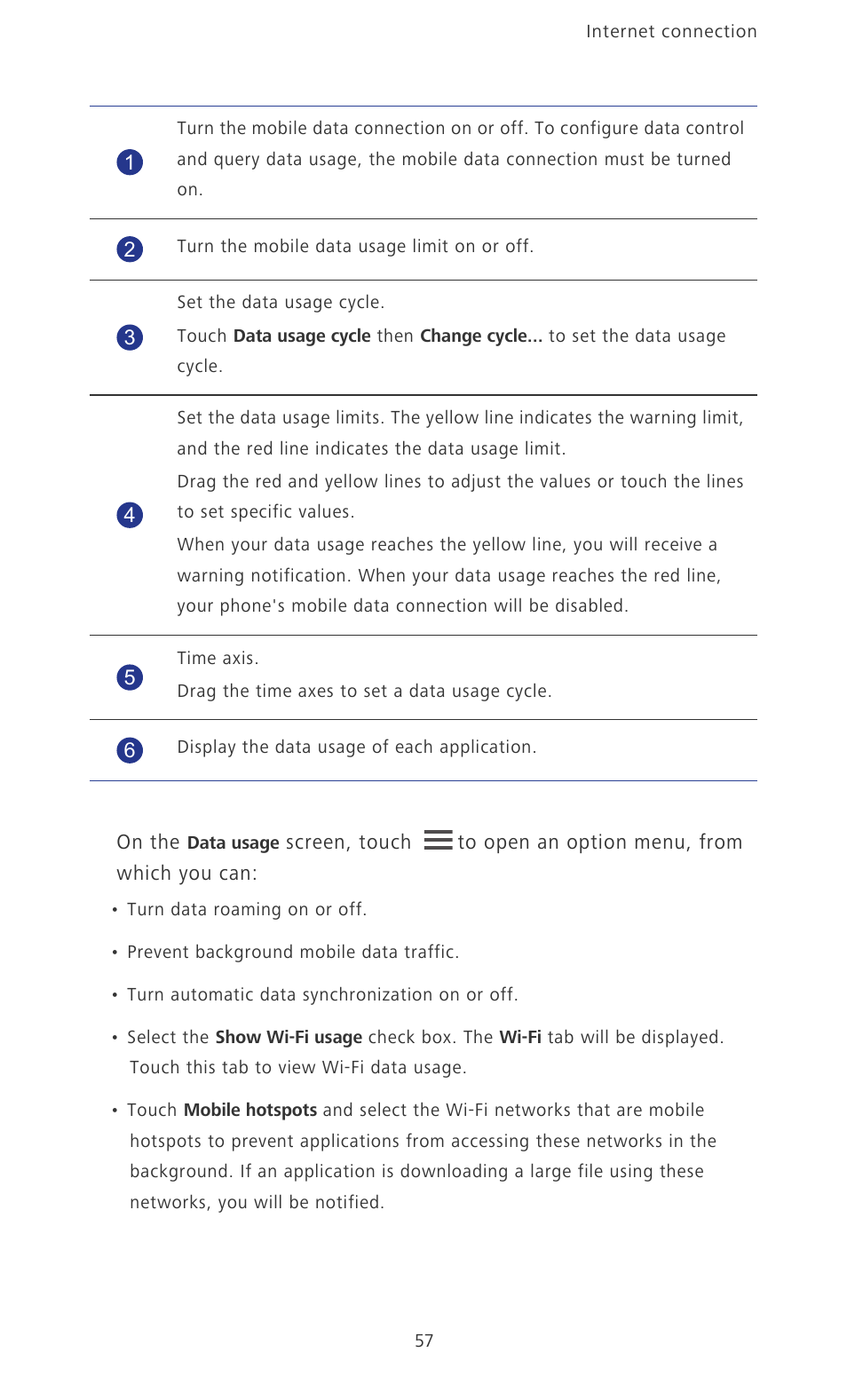 Huawei Ascend P2 P2-6011 User Manual | Page 62 / 104