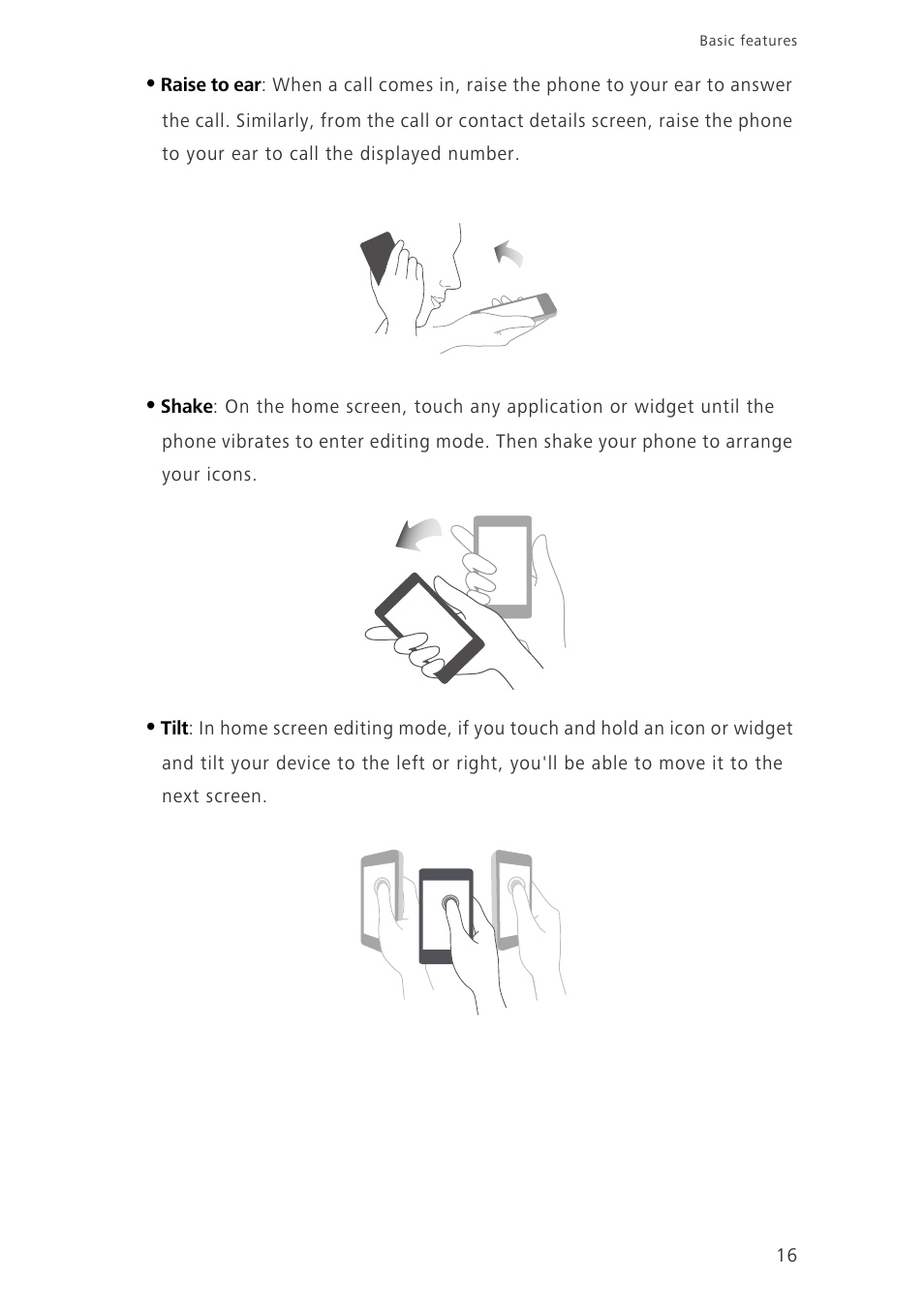 Huawei Ascend P7 P7-L10 User Guide User Manual | Page 20 / 90