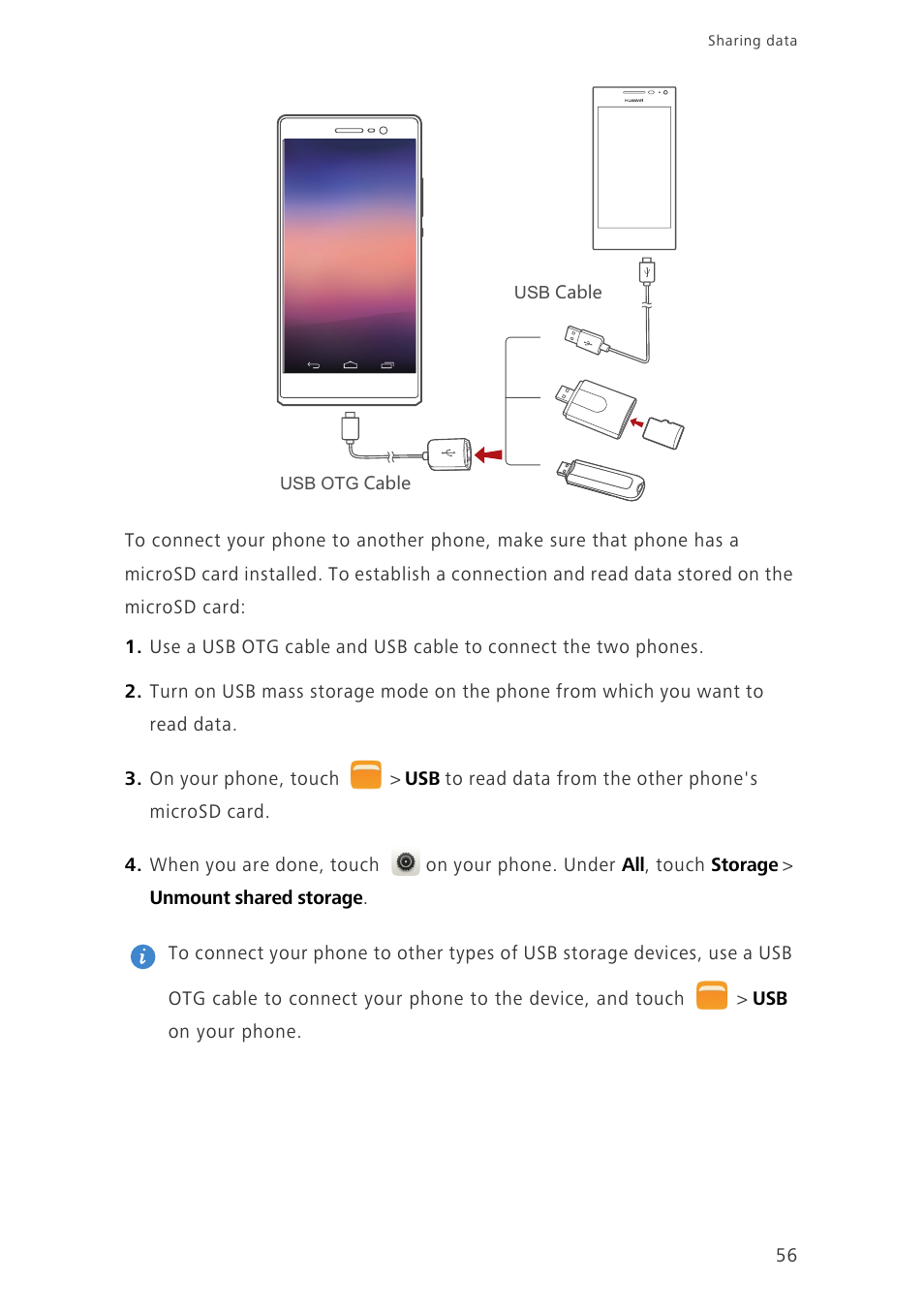 Huawei Ascend P7 P7-L10 User Guide User Manual | Page 60 / 90