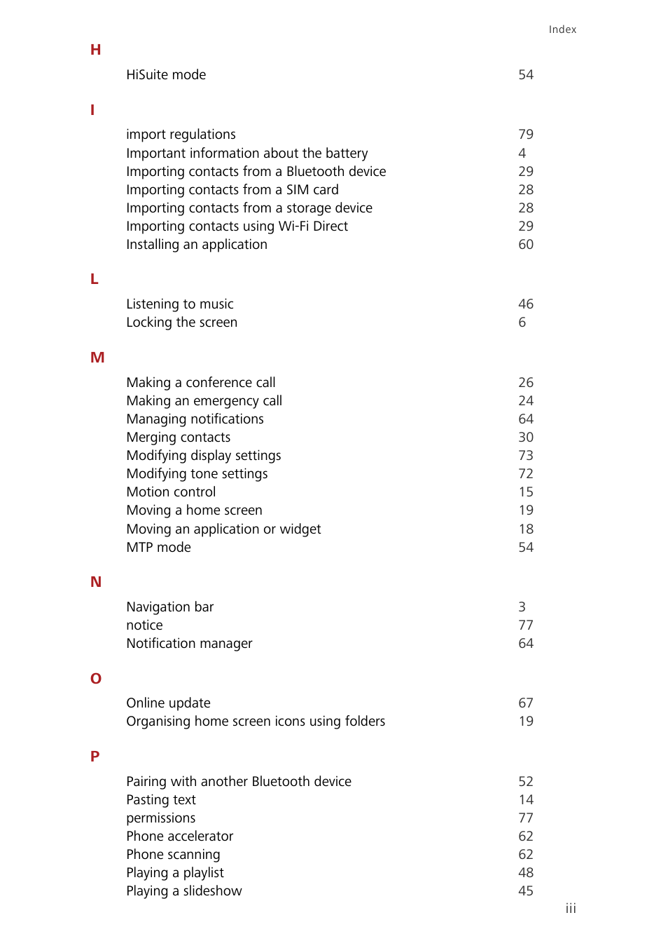 Huawei Ascend P7 P7-L10 User Guide User Manual | Page 86 / 90