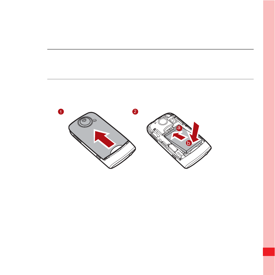 Installing the battery | Huawei U8100 User Guide User Manual | Page 17 / 187