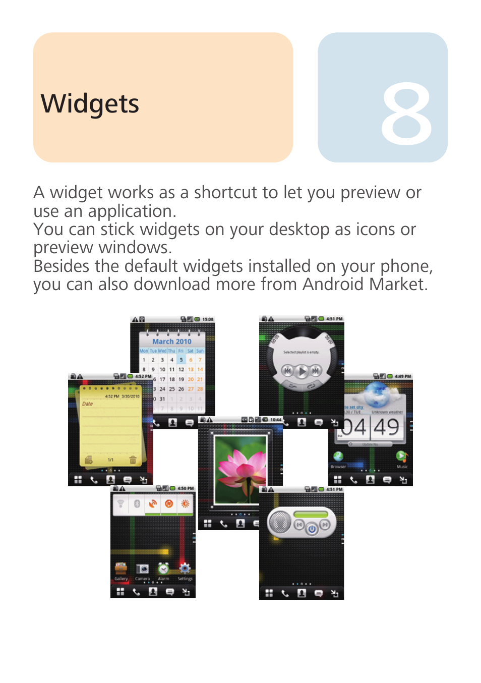 Huawei U8100 Quick Start User Manual | Page 8 / 15