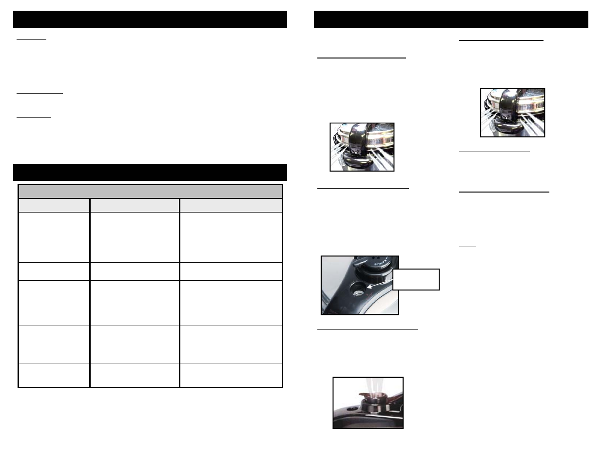 Slide number 5, Getting to know your programmable pressure cooker, Troubleshooting | Safety features of your pressure cooker | Bravetti PC107HA User Manual | Page 5 / 10